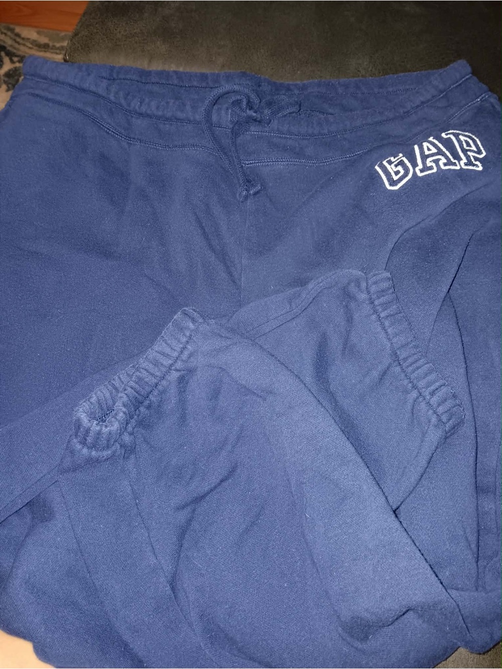 GAP Navy Blue Women's Joggers with Logo